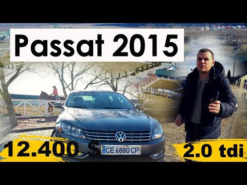 VW Passat 2015 2.0 ДИЗЕЛЬ Цена Обзор Авто з США